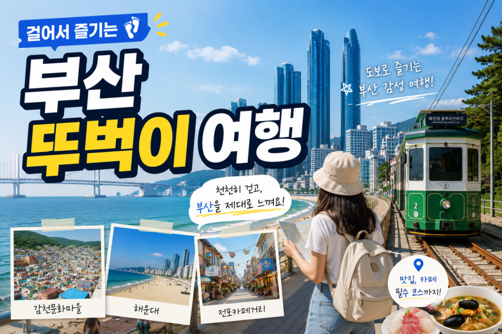 부산 뚜벅이 여행