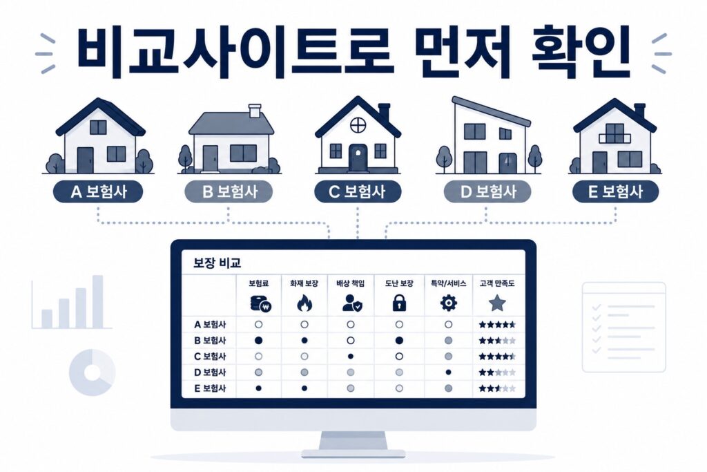 화재보험 비교사이트 활용법