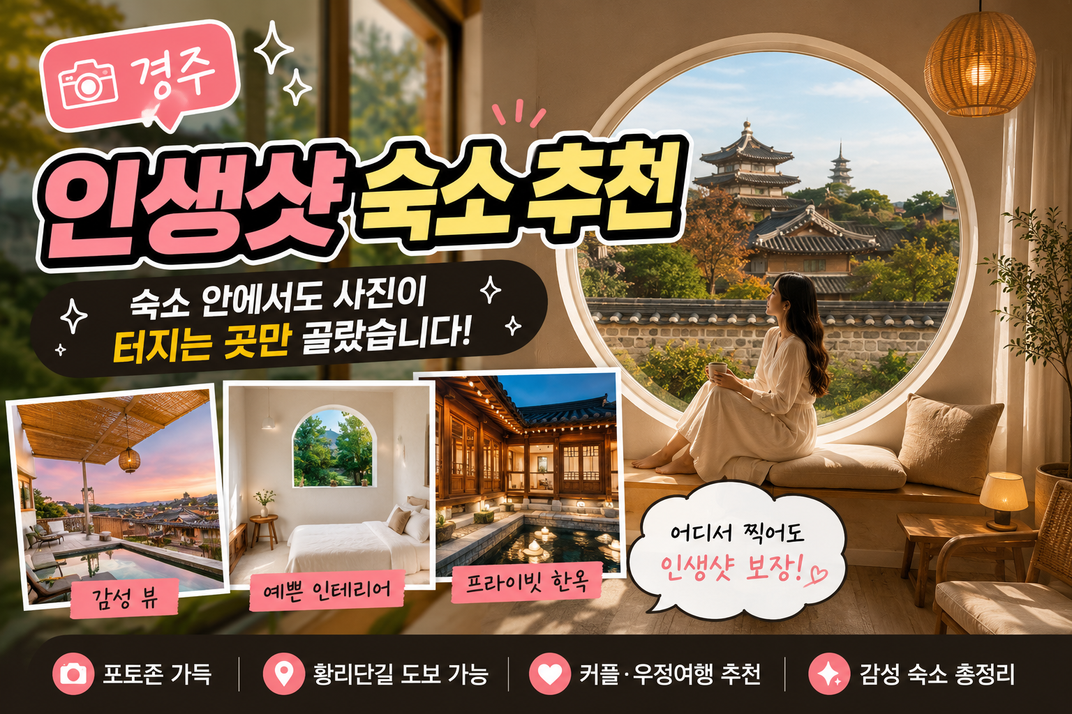 경주 인생샷 숙소 추천 썸네일