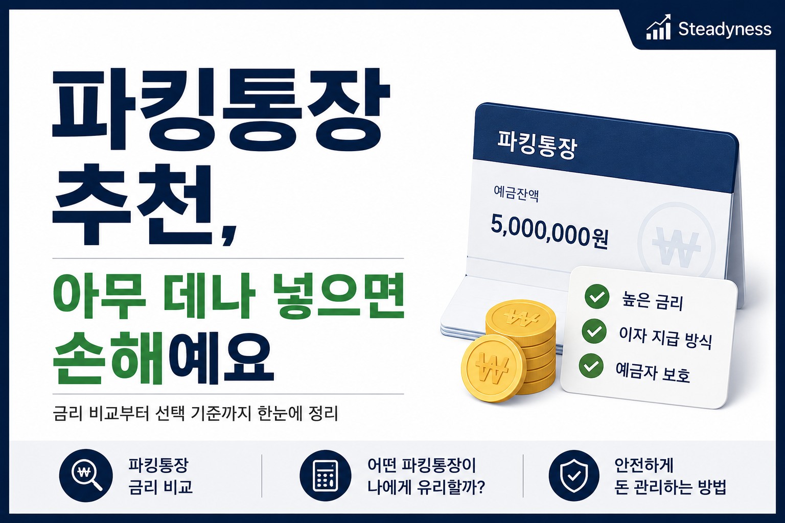 parking account recommend best