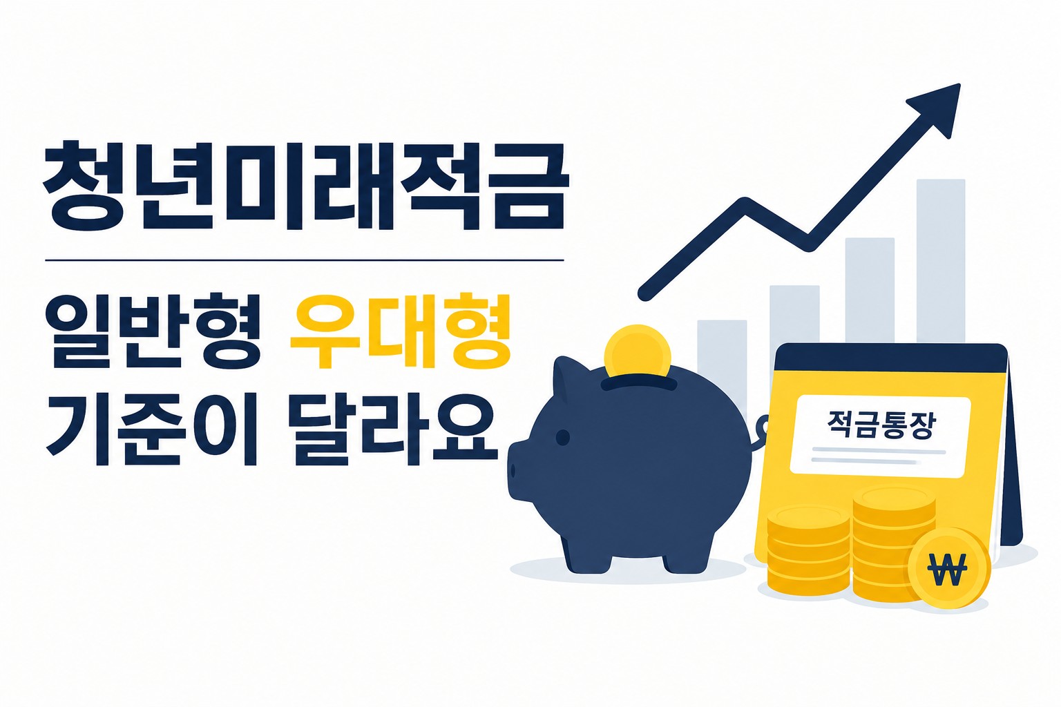 청년미래적금 일반형 우대형 기준